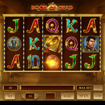 Kaasino - Book of Dead Slot Game